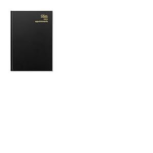 Letts of London Agenda journalier 2025 standard A5 – Noir