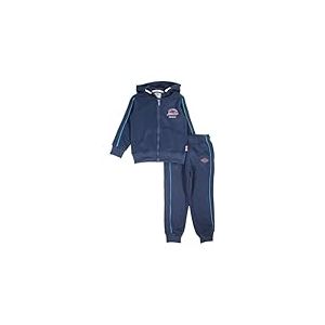Lee Cooper, Ensemble 2 Pi&egrave;ces, Sweater + Jogging, Enfant, (2 &agrave; 8 Ans), Mixte, Gar&ccedil;on, Fille, Doux, Mignon, Chaud, Sweat Shirt + Pantalon, Mod&egrave;le GLC2543 JOG KIDS S1-8A, BLEU