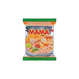 MAMA Nouilles Instantanées Tom Yum Porc - (1 X 60 g)
