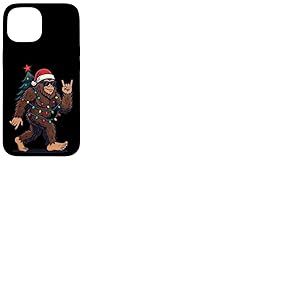 P&egrave;re No&euml;l Bigfoot - Lumi&egrave;res Amusantes pour Sapin de No&euml;l Coque pour iPhone 15