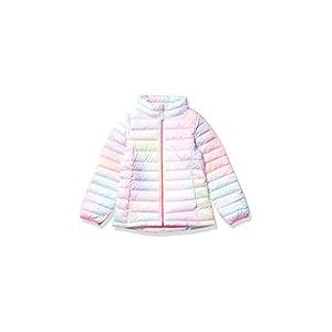 Amazon Essentials Veste matelass&eacute;e l&eacute;g&egrave;re imperm&eacute;able et pliable pour petite fille, rose ombr&eacute;, 3T
