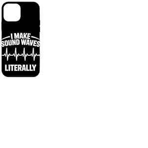 I Make Sound Waves Littéralement Ingénieur Audio Coque pour iPhone 12 mini