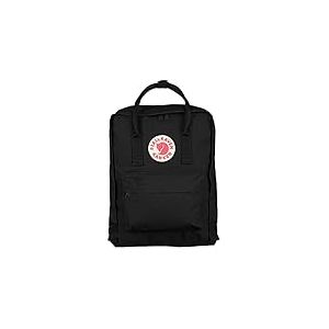 Fj&auml;llr&auml;ven - F23510 - K&aring;nken - Sac &agrave; dos - Mixte Enfant - Noir - Taille Unique (38 x 27 x 13, 16 L)