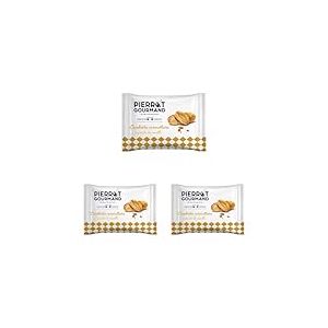 Pierrot Gourmand - Les Pépites - sachet 45g cacahuètes caramélisées & pointe de vanille (Lot de 3)