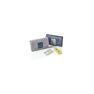 PILBOX MINI GRIS CLAIR