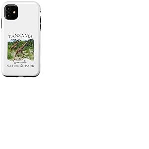 Tanzanie Serengeti National Park Souvenir Girafe Safari Coque pour iPhone 11