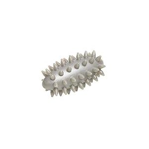 Togu Knobbed une balle de Massage à picots - Argent - Taille: 7 x 4 cm
