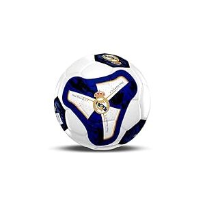 Hy-Pro Ballon de Football Real Madrid CF sous Licence Officielle - Taille 5 - Motif Traceur - Entraînement - Match - Marchandise - Collection pour Enfants et Adultes