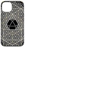 Géométrie sacrée Octaèdre Hexagone Géométrique Hexagone Coque pour iPhone 13