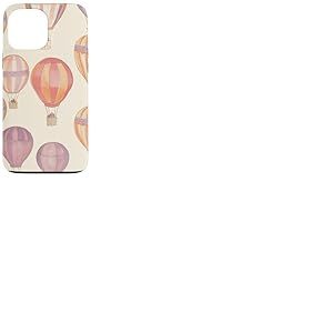 Montgolfière Vintage Pastel Coquette Mignonne Fille Coque pour iPhone 13 Pro Max