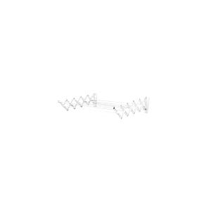 Polder 61 cm accordéon Linge, Blanc