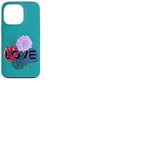 R&eacute;tro Love Fleur Fleur &Eacute;l&eacute;gant Vintage Text Line Art Coque pour iPhone 13 Pro