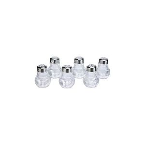 Fackelmann Rubin 46966 Mini Pots &agrave; &eacute;pices en Verre (Lot de 6)