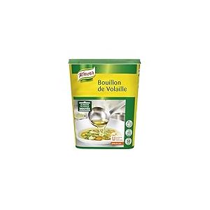 Knorr Bouillon de Volaille Déshydraté 1kg Jusqu'à 50l - Lot de 2