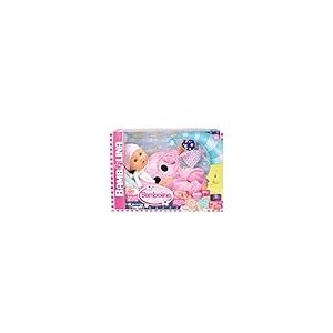 Pioupiou et Merveilles – Dimian – Poupée Bambolina Bonne Nuit – 42 cm – Poupon avec Son Bonnet de Nuit - Tétine pour rejouer l'heure du Coucher – Chanteuse et Berceuse avec 50 Mots enregistrés