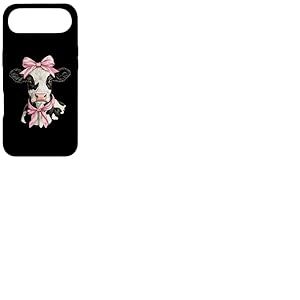 Coquette Bow Hereford, éleveuse de Vaches, mère de bétail de Hereford Coque pour iPhone Air