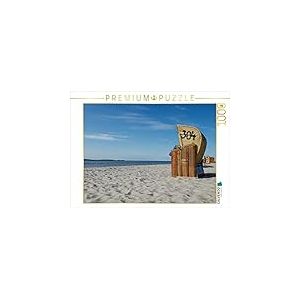 CALVENDO Puzzle Strandkorb - Impression 1000 Teile Puzzle quer 1000 Pieces 64 x 48 cm from Tanja Riedel