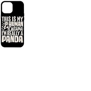 C'est Mon Costume Humain, Je suis Vraiment Un Panda Coque pour iPhone 12 Pro Max