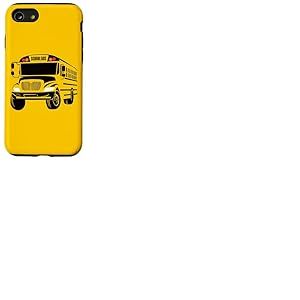 Costume de conducteur de Bus Scolaire Jaune Coque pour iPhone SE (2020) / 7/8
