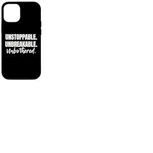 Motivation Soyez imparable. INCASSABLE. Déroutant Coque pour iPhone 12/12 Pro