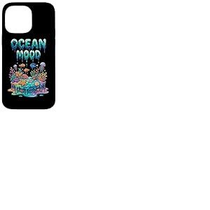 Humeur Oc&eacute;anique Color&eacute;e R&eacute;cif Corallien Vie sous-Marine Coque pour iPhone 14 Pro Max
