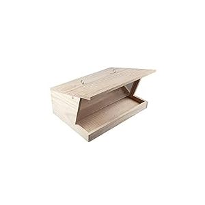 Windhager 05364 Silo Mangeoire pour Oiseaux, Toit en Appentis XXL, Capacité d'Environ 6 L, Nichoir