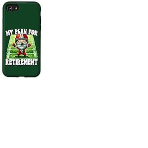Football Dad Gnome Graphic Football Coach Retirement Plan Coque pour iPhone SE (2020) / 7 / 8