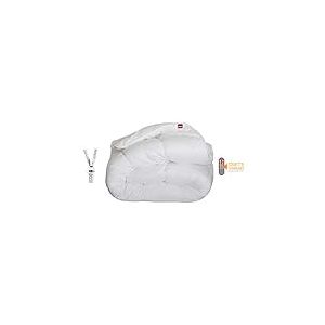 Abeil Couette Zip & Wash tempérée 240 x 260 cm, fabriquée en France, Blanche