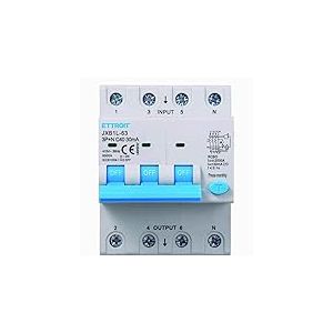 IXTRIMA Interrupteur magn&eacute;tothermique diff&eacute;rentiel 3P+N 40A 30mA 380V-6KA 30mA pour rail DIN - 4 modules DIN - Protection circuit et s&eacute;curit&eacute; installations