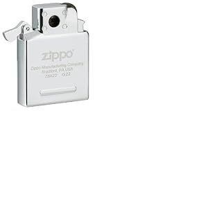 Zippo Insert &agrave; Gaz pour Briquet Temp&ecirc;te &ndash; pour Pipes &ndash; Rechargeable au Gaz Butane &ndash; Flamme Jaune &ndash; s'adapte &agrave; Tous Les bo&icirc;tiers Zippo Classiques