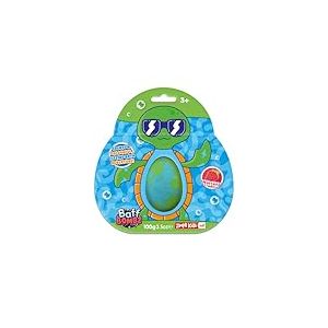 Zimpli Kids Bombe de bain tortue avec carte cadeau, cadeaux d'anniversaire pour enfants, jouets en argent de poche, jouets pour la baignoire, sacs à surprises