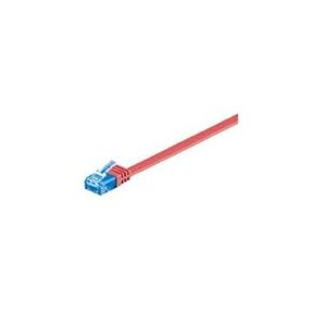 Microconnect v-utp6 a02r-flat 2 m Cat6 a U/UTP (UTP) Red Networking Cable – Networking Cables (2 m, Cat6 a, RJ-45, RJ-45, U/UTP (UTP), Male/Male)