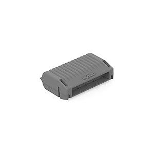 WAGO Gelbox, Boîtier de Dérivation, avec Gel, pour Séries 221 Ou 2273, Max. 4 mm², sans Bornes de Raccordement, Taille 3, Gris (3 Pcs)