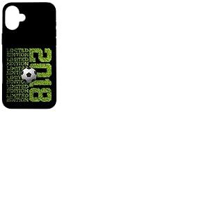 &Eacute;dition limit&eacute;e 2018 Ballon de Football 8e Anniversaire Coque pour iPhone 16 Plus