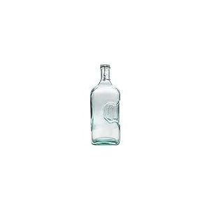 Bouteille en verre recyclé avec bouchon mécanique lt 12