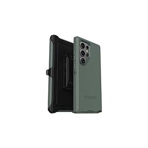 OtterBox Coque pour Samsung Galaxy S24 Ultra Defender Series – Forest Ranger (Vert), Robuste et Durable, avec Protection des Ports, Comprend Un Clip Holster et Une béquille