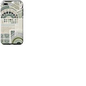 Boho Mandala Earth Tones pour la sérénité Coque pour iPhone 7 Plus/8 Plus