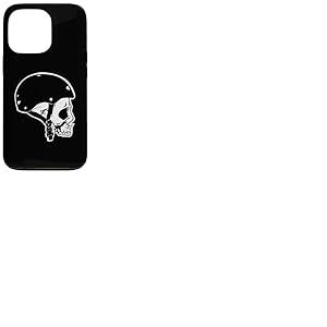 T&ecirc;te de Mort avec Casque de Skateboard Coque pour iPhone 13 Pro