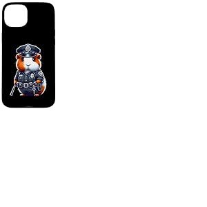 Police Officier Cochon d'Inde Cop sur Police Cochon d'Inde Coque pour iPhone 15 Plus