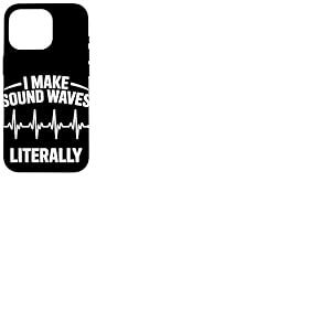 I Make Sound Waves Littéralement Ingénieur Audio Coque pour iPhone 16 Pro