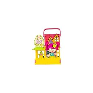 Pinypon, Maison avec Figurine et Accessoires, Mod&egrave;le Fleurs, 1 Figurine Pinypon Exclusive et des Accessoires, Jouets pour Enfants &agrave; partir de 3 Ans, GIOCHI PREZIOSI, PNY261