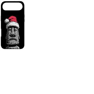 Costume de Statue de Moai drôle au Look de Noël Coque pour iPhone Air