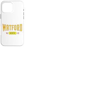 Watford FC Herts 1881 Coque pour iPhone 16 Pro Max