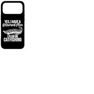 Oui J'Ai Un Plan de Retraite Je pr&eacute;vois de p&ecirc;cher au Chat Poisson-Chat Coque pour iPhone 17 Pro Max