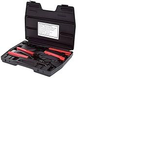 KS Tools - 500.1300 - Coffret de pinces &agrave; circlips int&eacute;rieur et ext&eacute;rieur - 14 pi&egrave;ces - Chrome vanadium