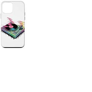 Glitch Art Platine Disque Vinyle Musique Coque pour iPhone 12 mini