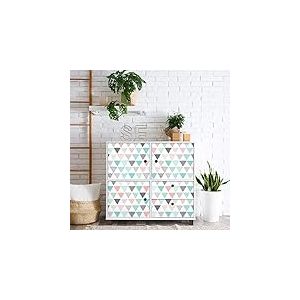 Stickers Meubles Cuisine - Sticker Mural - Autocollant adh&eacute;sif Meuble - Sticker Meuble Scandinave - Sticker adhesif Meuble Salle de Bain 40 x 60 cm - Poulsenk