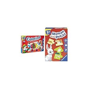 Ravensburger - Colorino - 4005556240111 + Maman et Ses Petits - 4005556240234