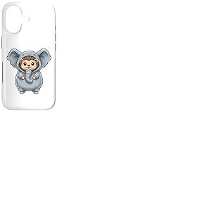 Costume de h&eacute;risson Mignon habill&eacute; en &eacute;l&eacute;phant Coque pour iPhone 17