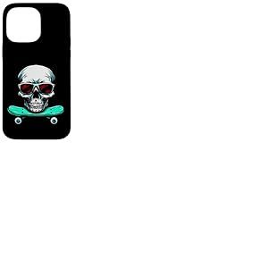 Tête de Mort Skater/Skateboard Tête de Mort Coque pour iPhone 14 Pro Max